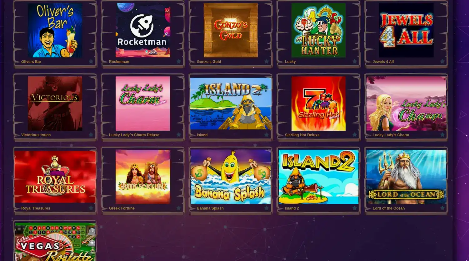Zolotoy Arbuz casino интерфейс и слоты
